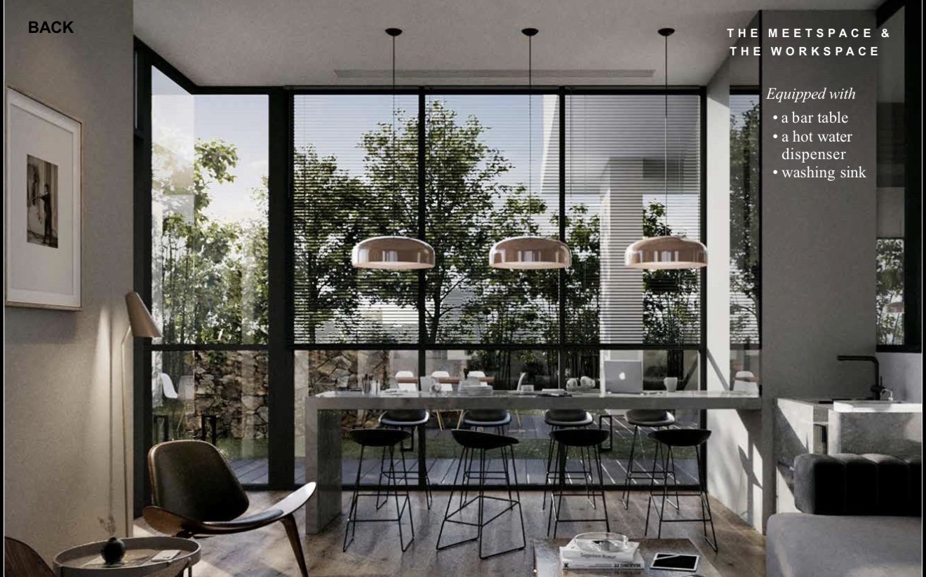 Lantern Bangsar meetspace and workspace artist impression