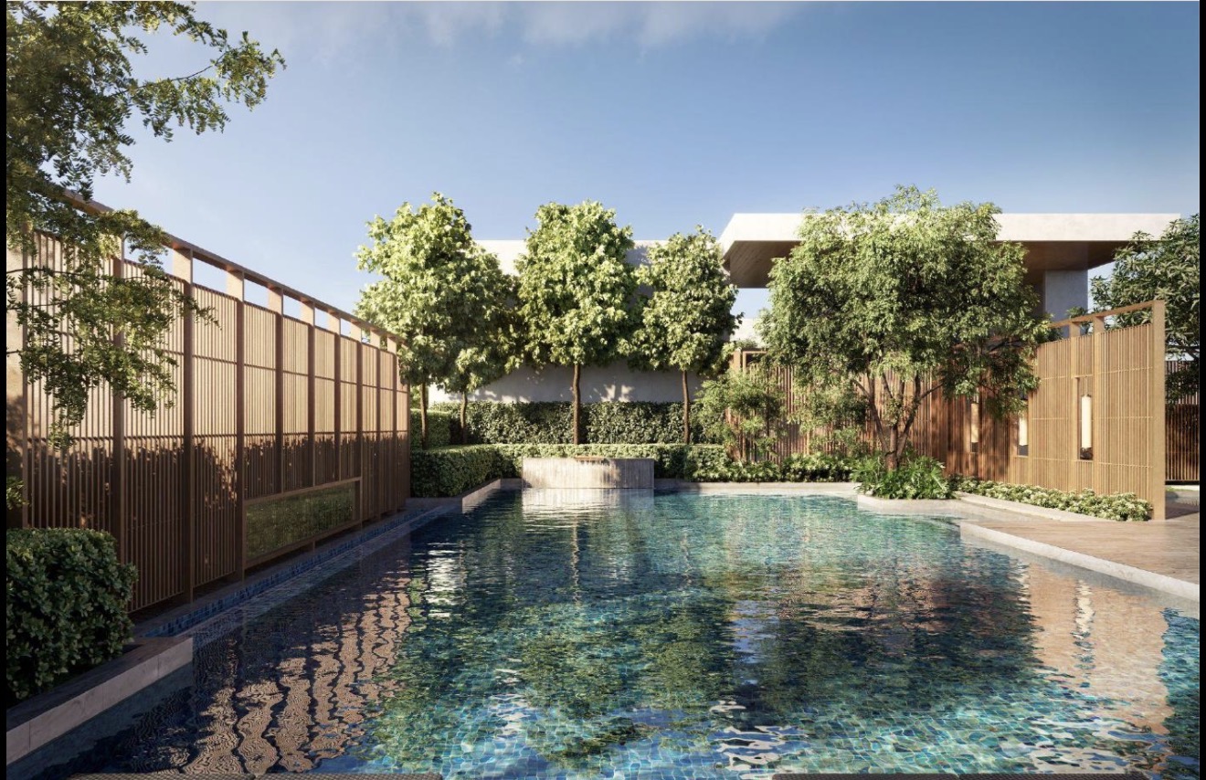 One Eleven Menerung swimming pool artist impression