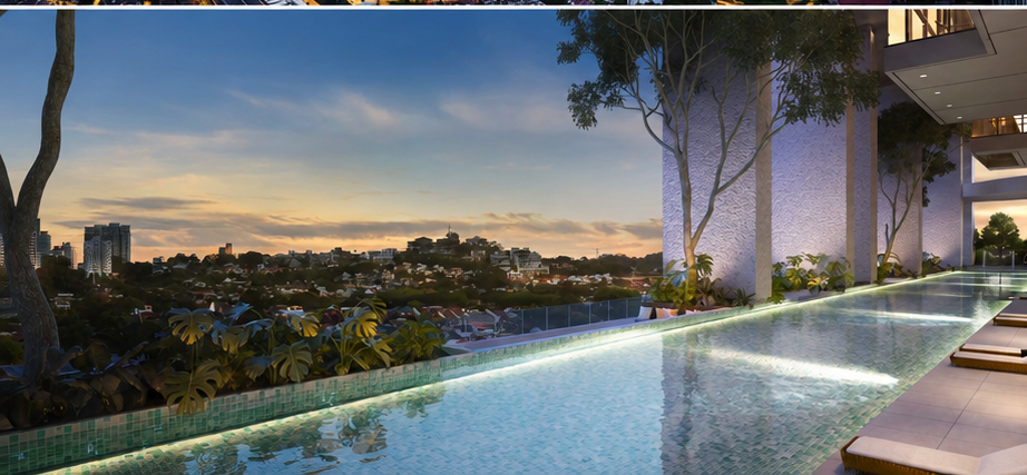 Talisa Residence swimming pool artist impression