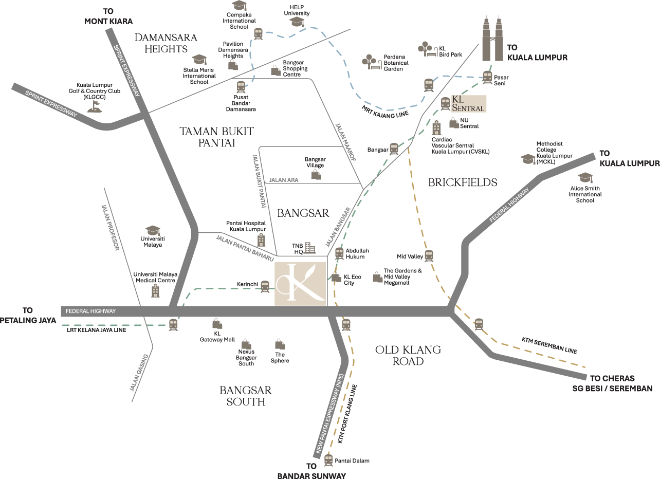 Khaya Residences location map