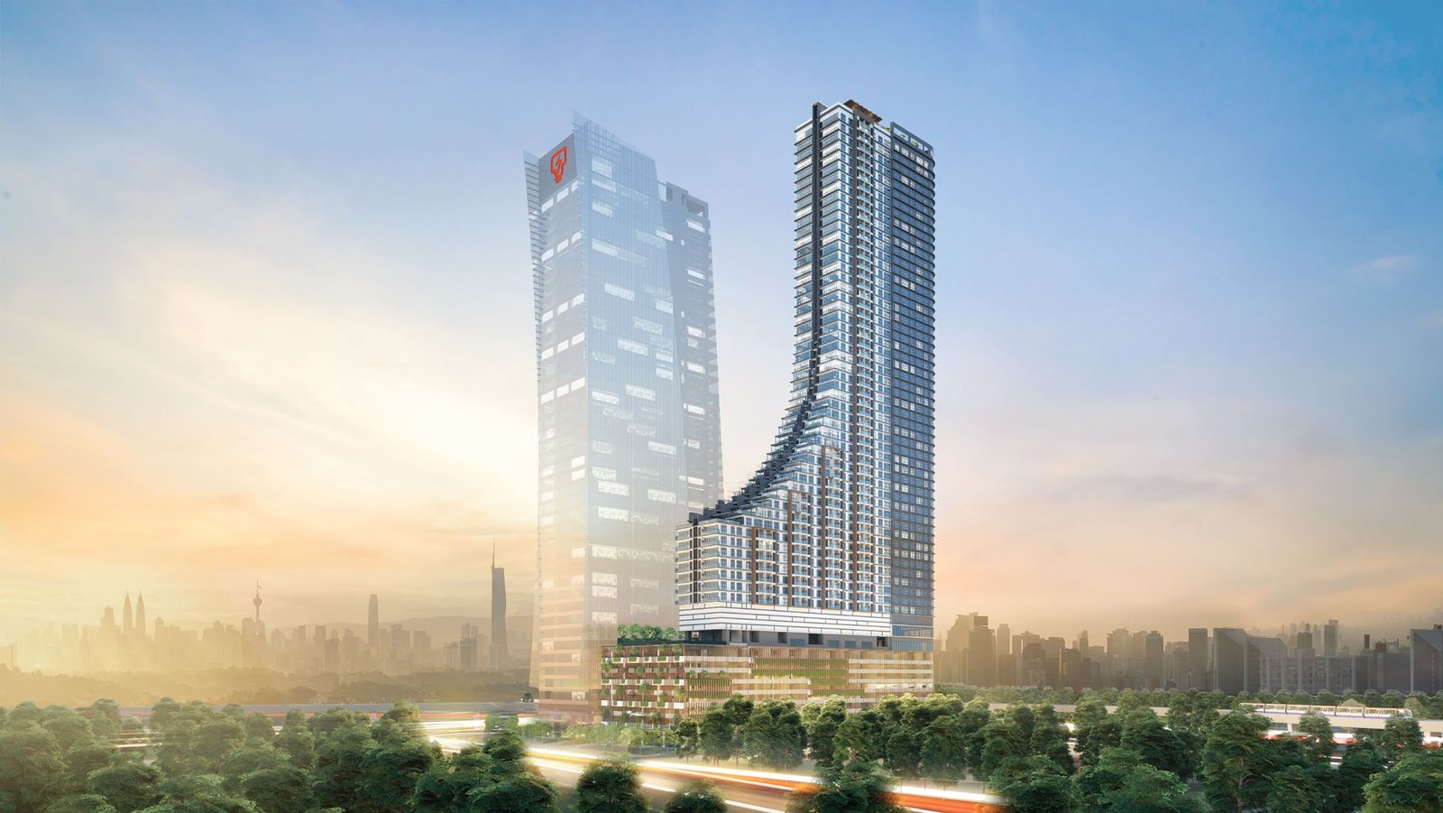 Khaya Residences tower in Bangsar